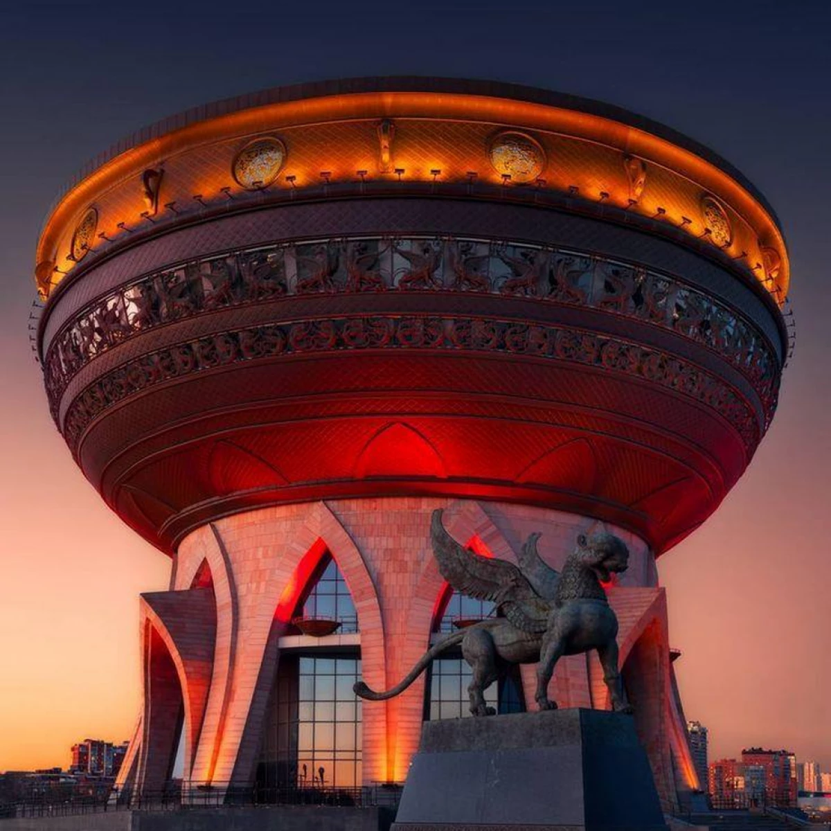 Ночная экскурсия по Казани — город в огнях. Фото 4