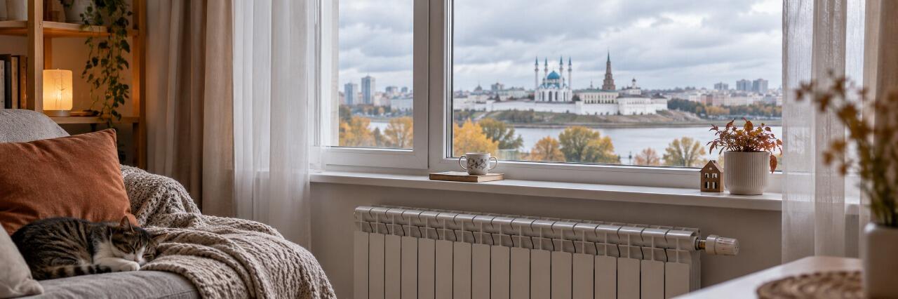 Когда включат отопление в Казани