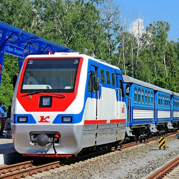 Детская железная дорога в Казани