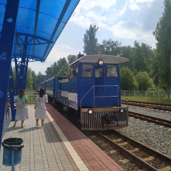 Детская железная дорога в Казани. Превью 4