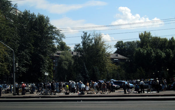 блошиный рынок в Казани