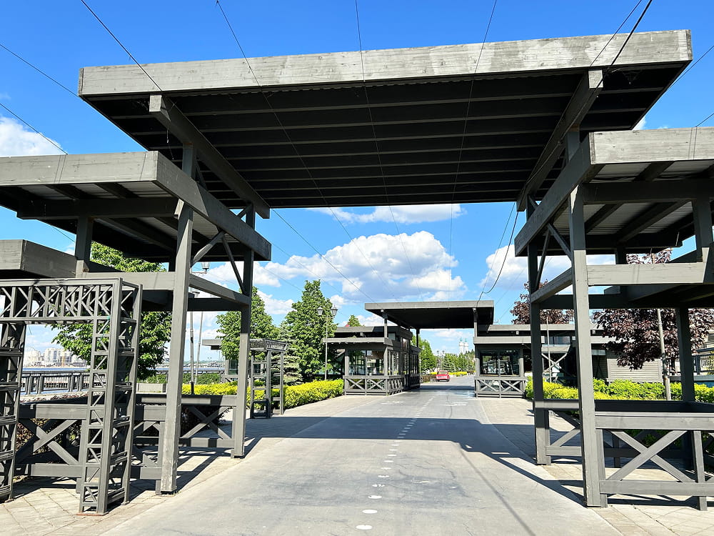 Место для отдыха и прогулок в центре Казани