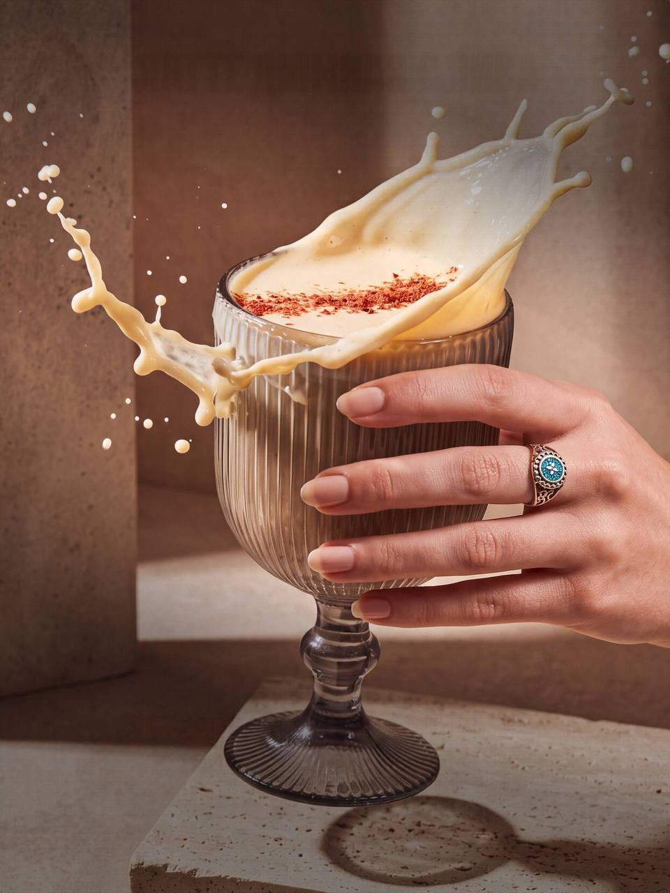 вишнёвый мокко с фундуком и чёрным перцем в run coffee